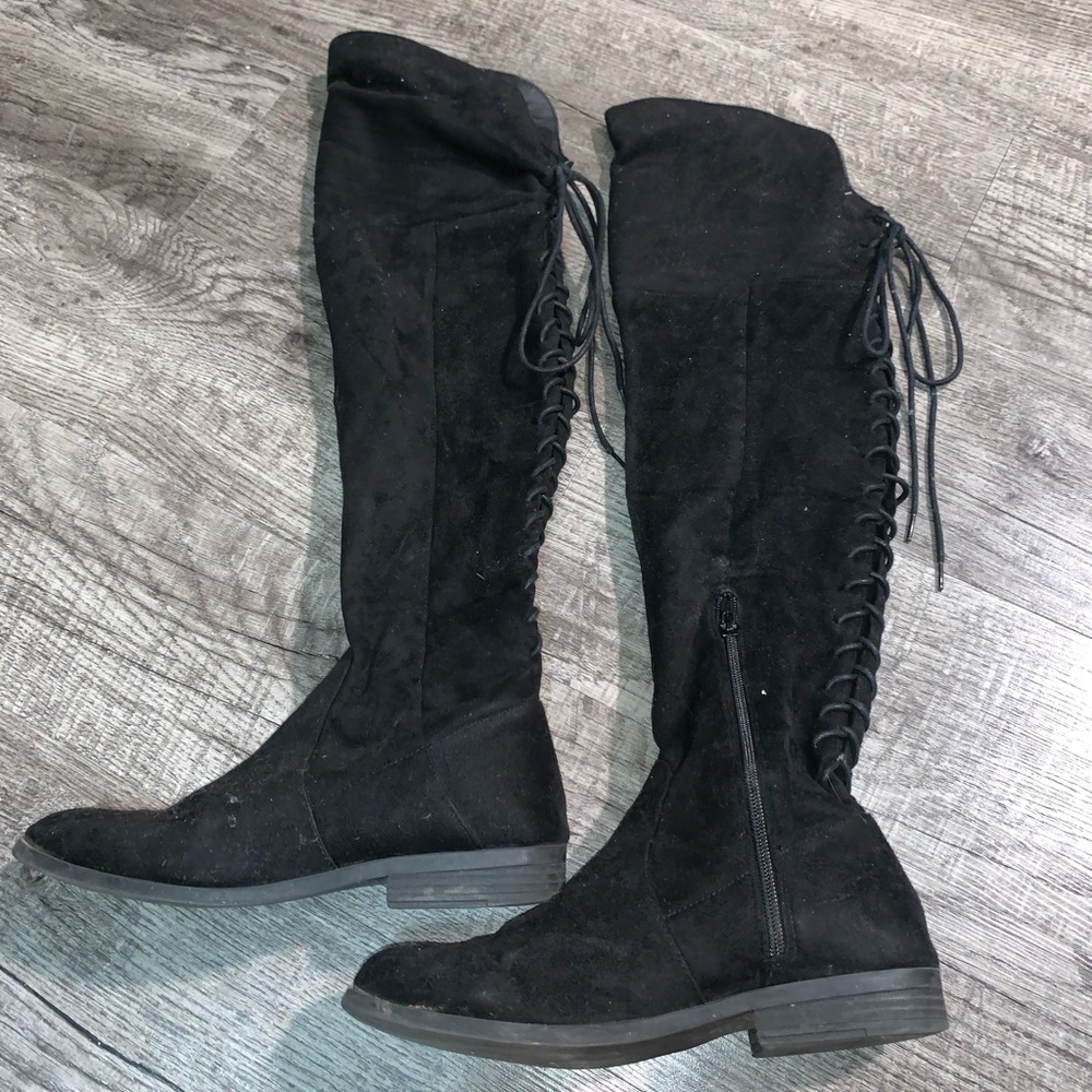 Knee high boots